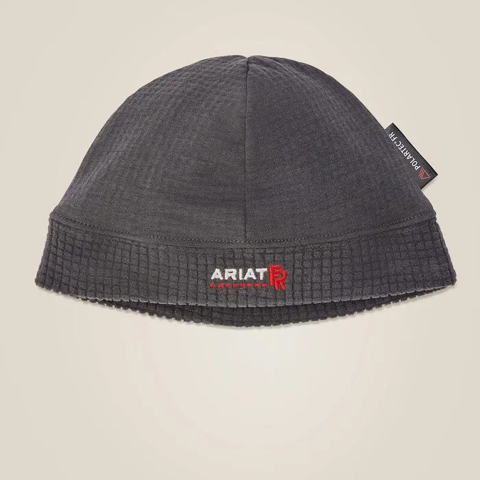 Men Hats and Caps Ariat FR Polartec Beanie Iron Gray