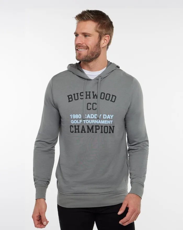 Men Hoodies and Sweatshirts TravisMathew FAST STRIKER HOODIE Quiet Shade