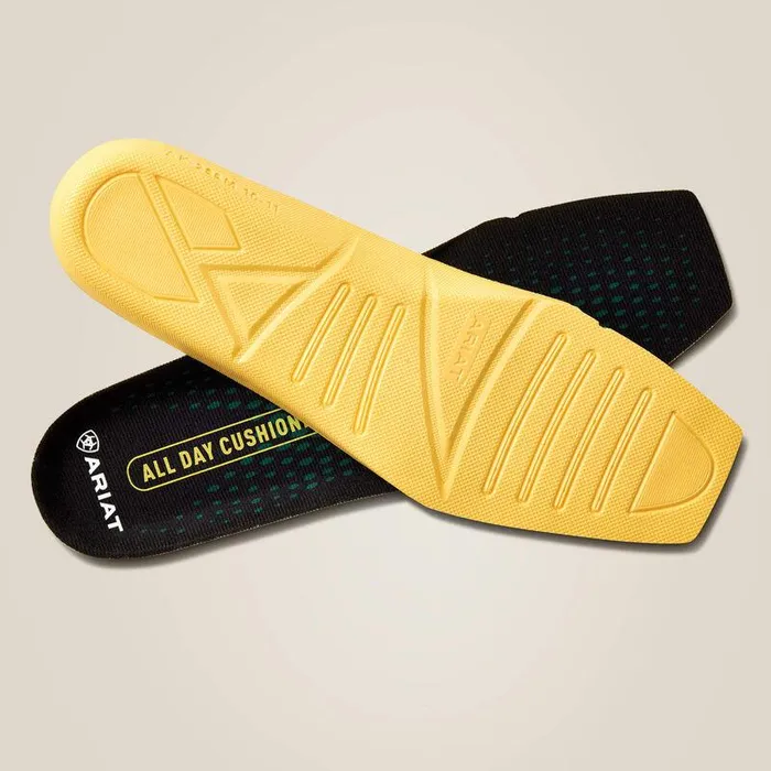 Men Insoles and Inserts Ariat All Day Cushioning Wide Square Toe Insole Multi