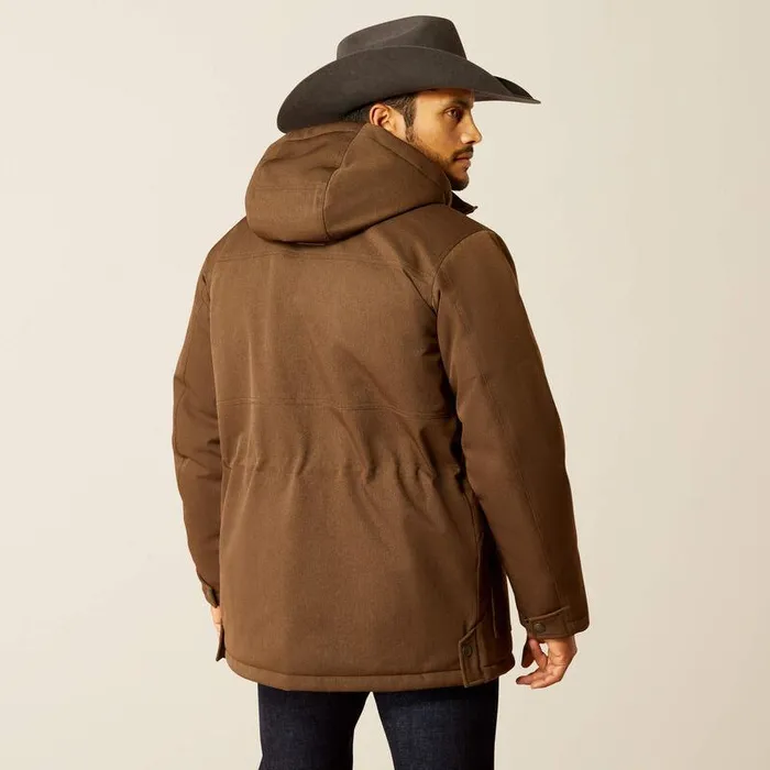 Men Jackets and Vests Ariat Abilene Parka Wren Heather Men Jackets and Vests Ariat Abilene Parka Wren Heather