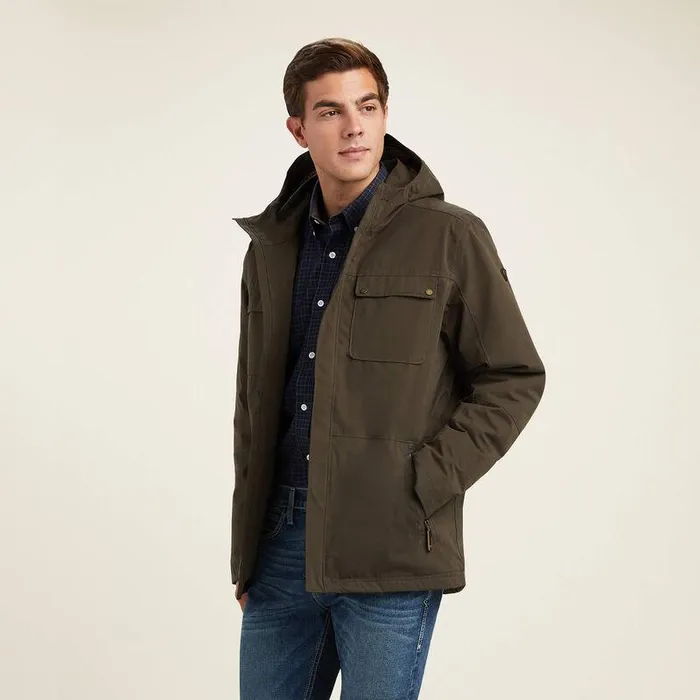 Men Jackets and Vests Ariat Argentium Parka Earth