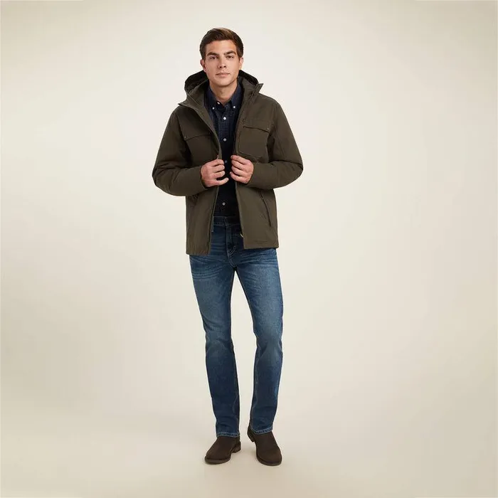 Men Jackets and Vests Ariat Argentium Parka Earth