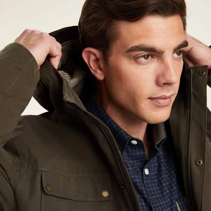 Men Jackets and Vests Ariat Argentium Parka Earth
