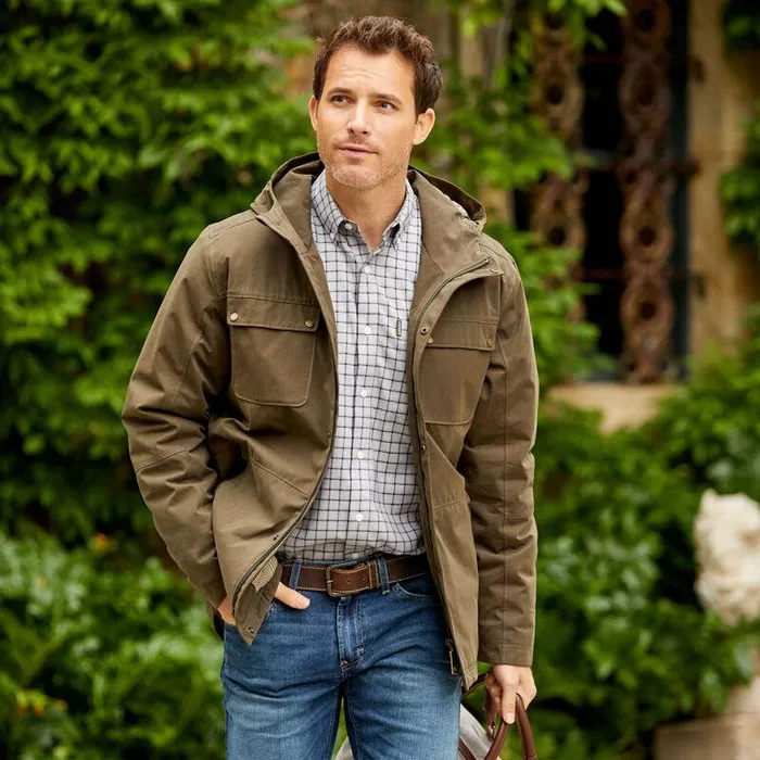 Men Jackets and Vests Ariat Argentium Parka Earth
