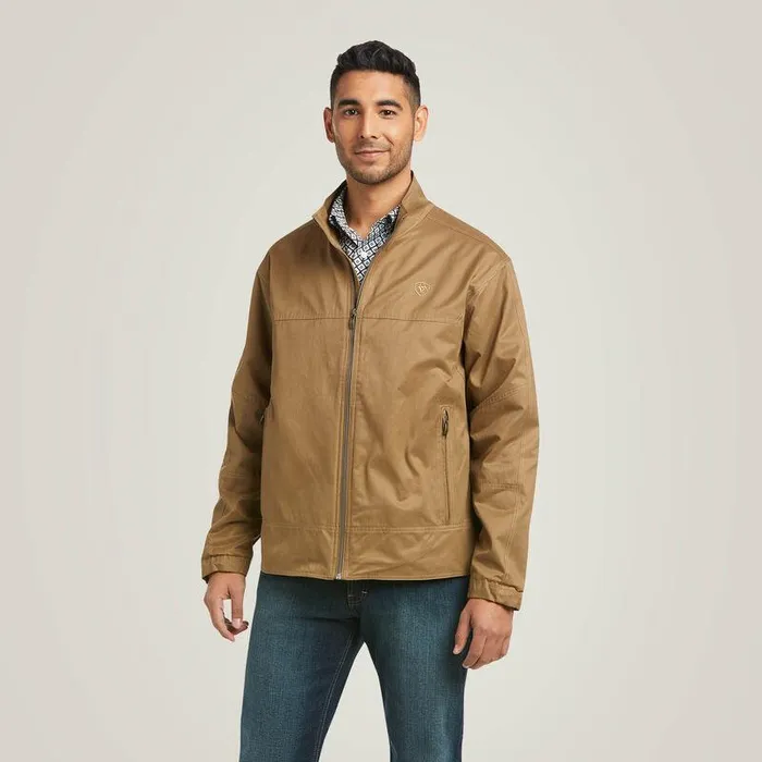 Men Jackets and Vests Ariat Grizzly Canvas Lightweight Jacket Cub