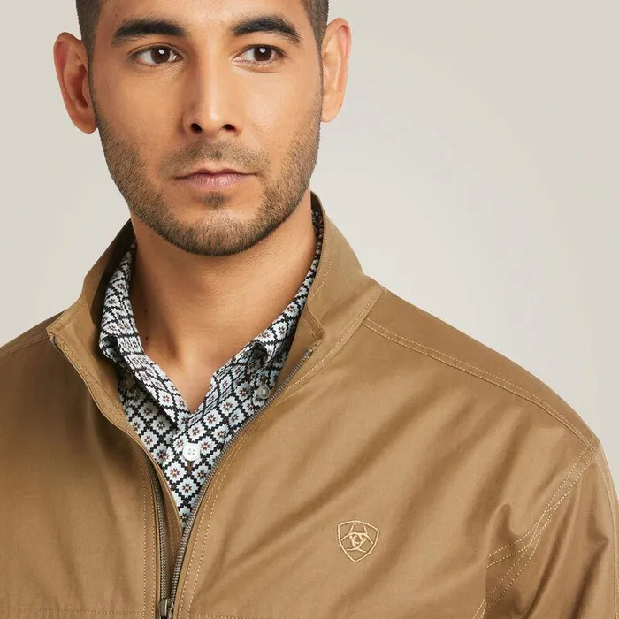 Men Jackets and Vests Ariat Grizzly Canvas Lightweight Jacket Cub Men Jackets and Vests Ariat Grizzly Canvas Lightweight Jacket Cub
