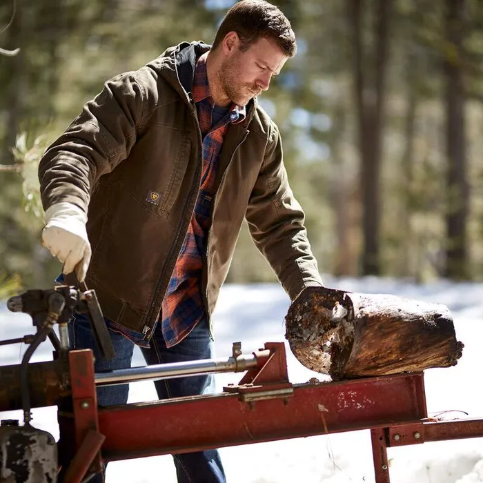 Men Jackets and Vests Ariat Rebar Washed DuraCanvas Insulated Jacket Wren Men Jackets and Vests Ariat Rebar Washed DuraCanvas Insulated Jacket Wren