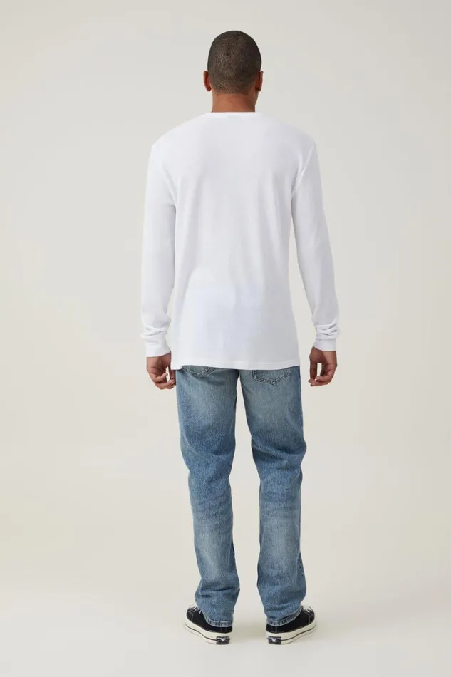 Men Jeans Cotton On Regular Straight Jean Space Blue