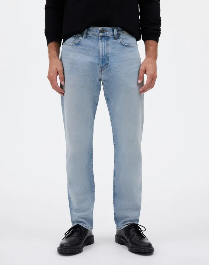 Men Jeans Madewell The Athletic 1991 StraightLeg Jean Becklow Wash