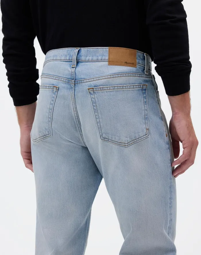 Men Jeans Madewell The Athletic 1991 StraightLeg Jean Becklow Wash