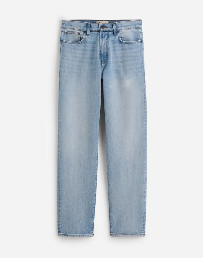 Men Jeans Madewell The Athletic 1991 StraightLeg Jean Becklow Wash
