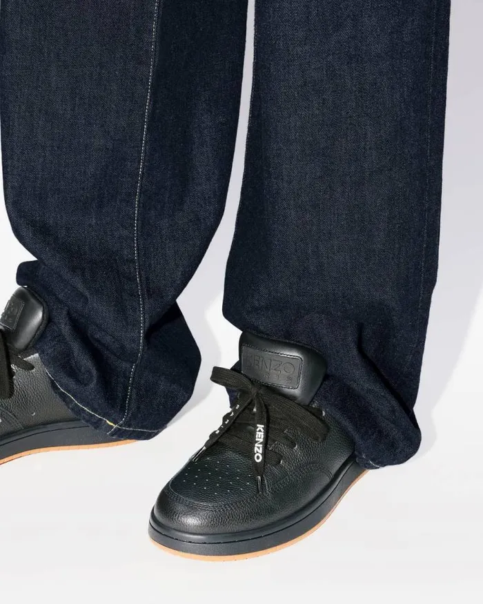 Men KENZODome Trainers For Men Black Kenzo Sneakers