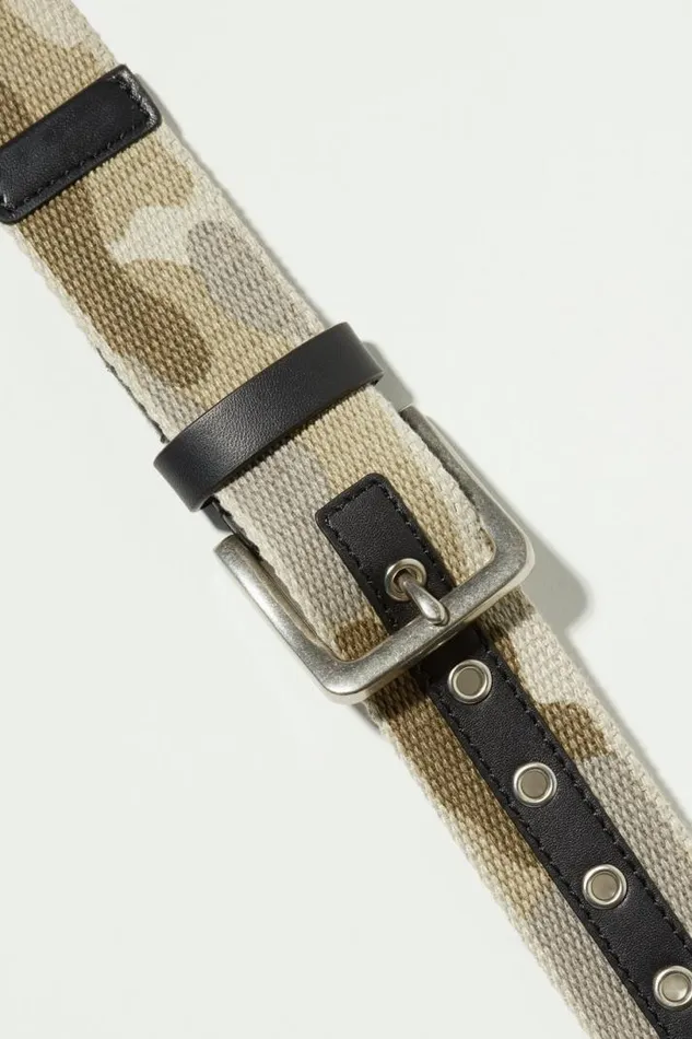 Men Lucky Brand Belts Camo Webbed Belt Multi Men Lucky Brand Belts Camo Webbed Belt Multi