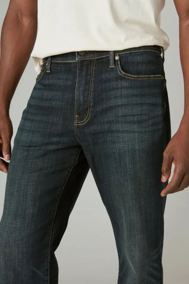 Men Lucky Brand Jeans 181 Relaxed Straight Coolmax Jean Leon Park