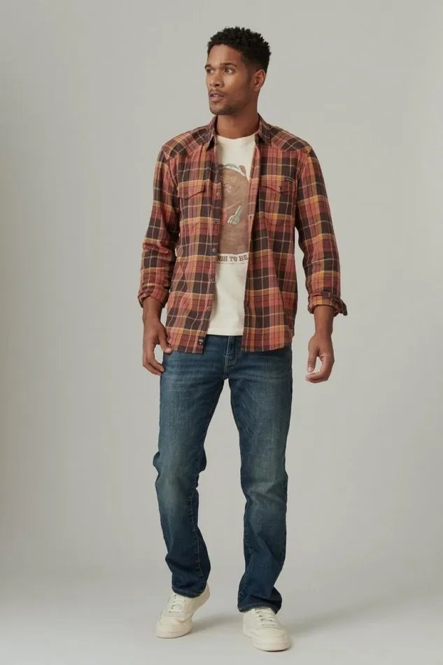 Men Lucky Brand Jeans 223 Straight Rickston