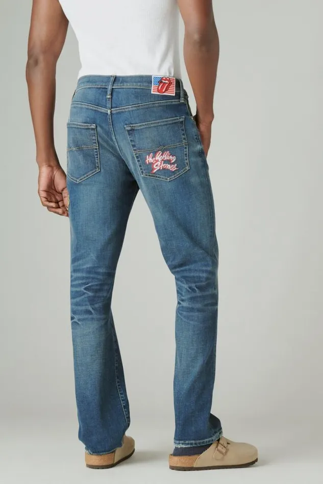 Men Lucky Brand Jeans 223 Straight Rolling Stones Jeans Decca