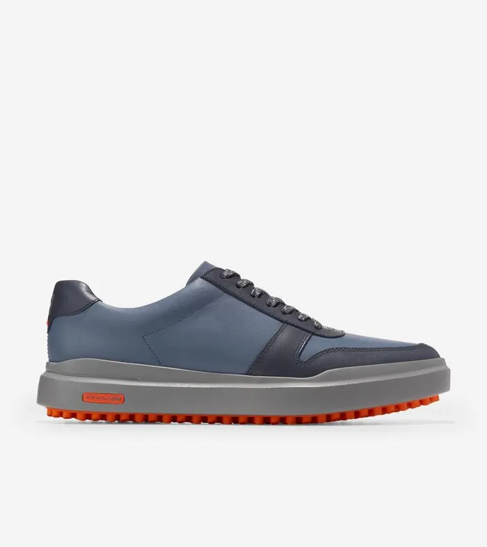 Men Men039s GrandPr AM Golf Sneaker Blue Cole Haan Sneakers