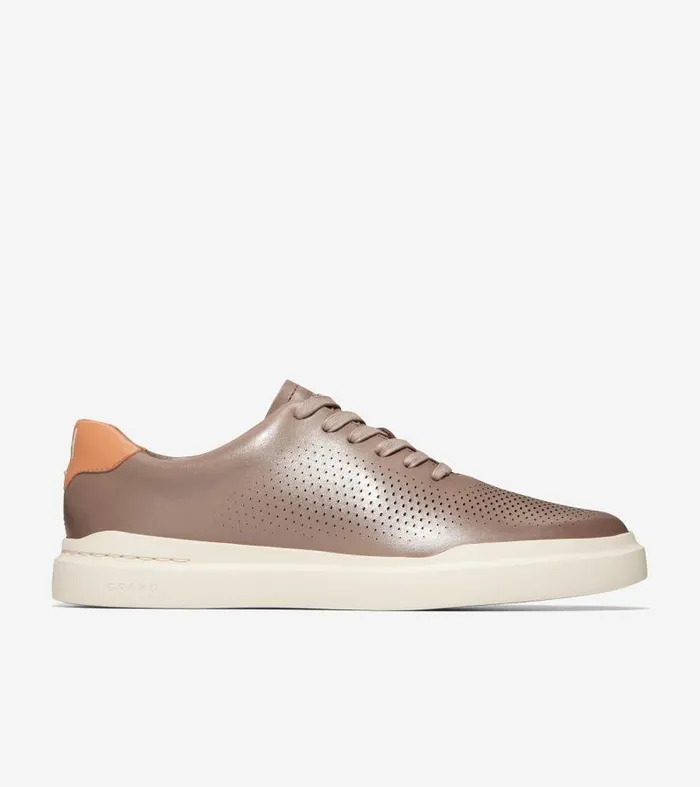 Men Men039s GrandPr Rally Laser Cut Sneaker Brown Cole Haan Sneakers