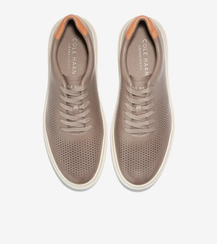 Men Men039s GrandPr Rally Laser Cut Sneaker Brown Cole Haan Sneakers