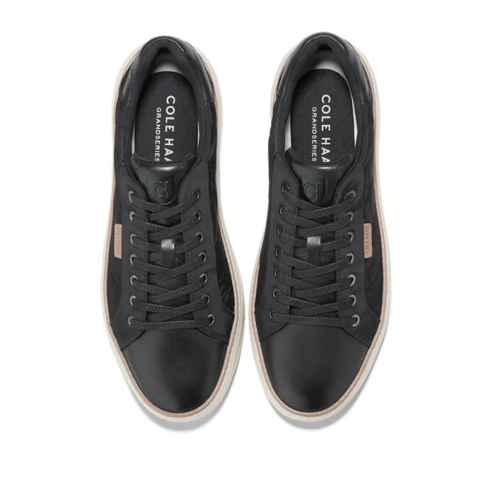 Men Men039s GRANDPR TOPSPIN PUFFER SNEAKER Black Cole Haan Sneakers