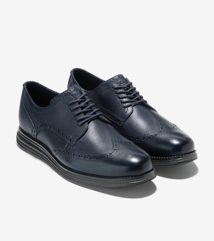 Men Men039s riginalGrand Wingtip Oxford Blue Cole Haan Dress Shoes Men Men039s riginalGrand Wingtip Oxford Blue Cole Haan Dress Shoes