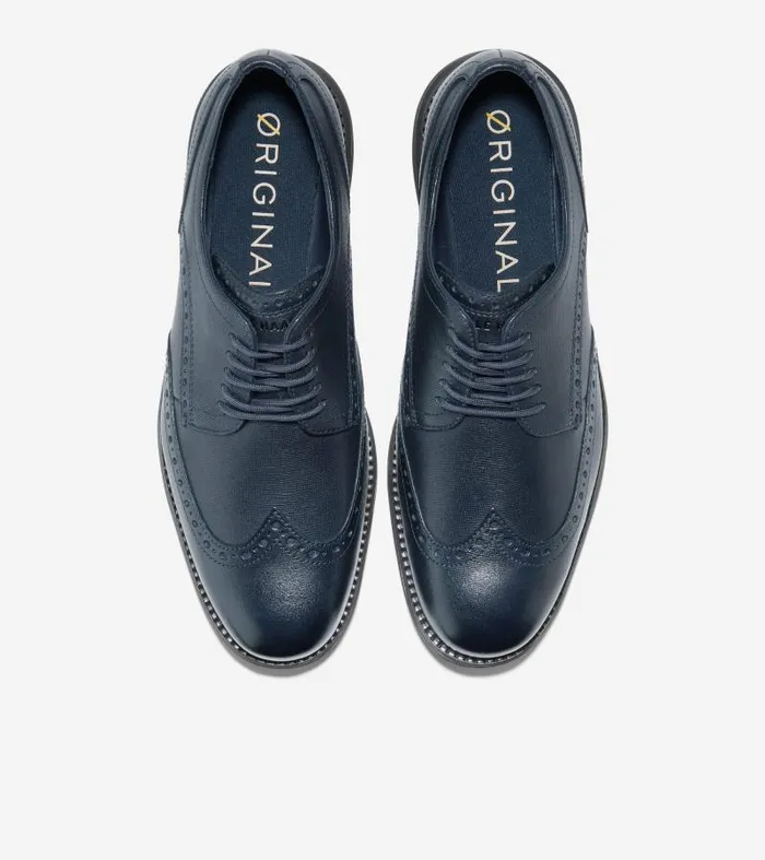 Men Men039s riginalGrand Wingtip Oxford Blue Cole Haan Dress Shoes Men Men039s riginalGrand Wingtip Oxford Blue Cole Haan Dress Shoes