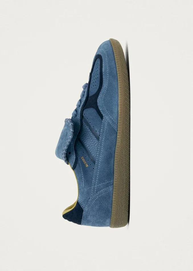 Men MenWomen ALOHAS Tb490 Club Suede Blue Leather Sneakers
