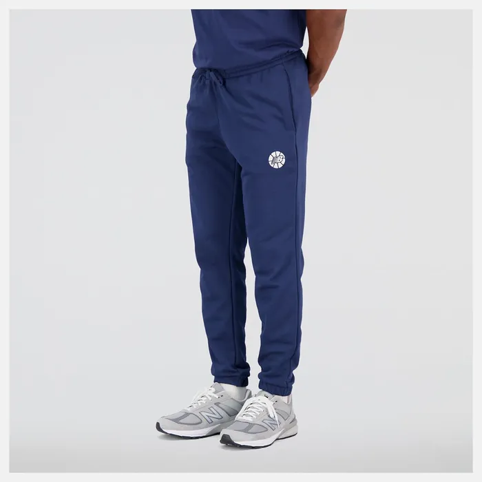 Men NB Hoops Fundamentals Pant Nb Navy New Balance Pants Men NB Hoops Fundamentals Pant Nb Navy New Balance Pants