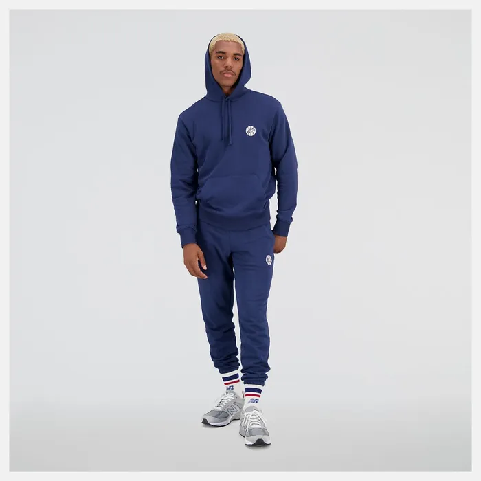 Men NB Hoops Fundamentals Pant Nb Navy New Balance Pants Men NB Hoops Fundamentals Pant Nb Navy New Balance Pants