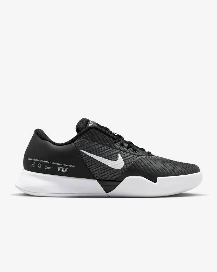 Men Nike All Shoes NikeCourt Air Zoom Vapor Pro 2 Blackwhite