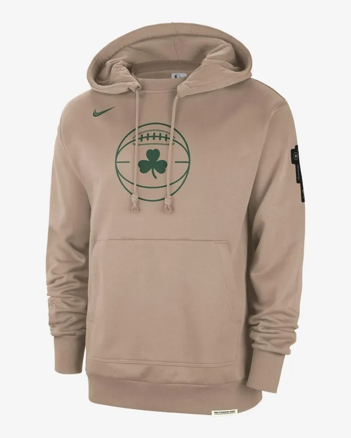 Men Nike Hoodies And Sweatshirts Boston Celtics Standard Issue 202324 City Edition Hemp