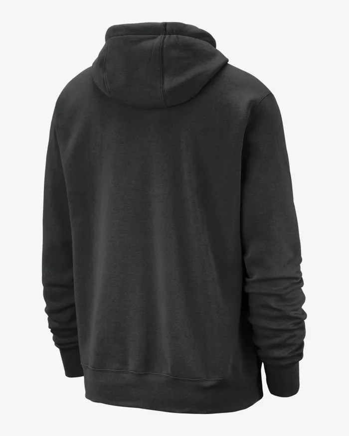 Men Nike Hoodies And Sweatshirts Chicago Bulls Club Fleece City Edition Black