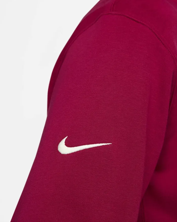 Men Nike Hoodies And Sweatshirts FC Barcelona Noble Reddeep Royal Bluepale Ivory