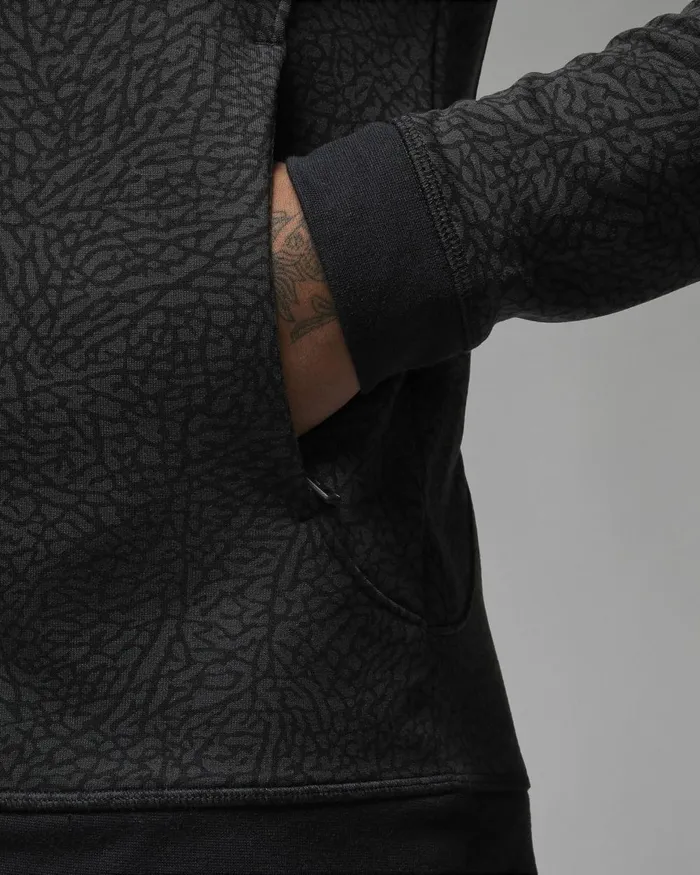 Men Nike Hoodies And Sweatshirts Jordan DriFIT Sport Blackdark Shadowdark Grey