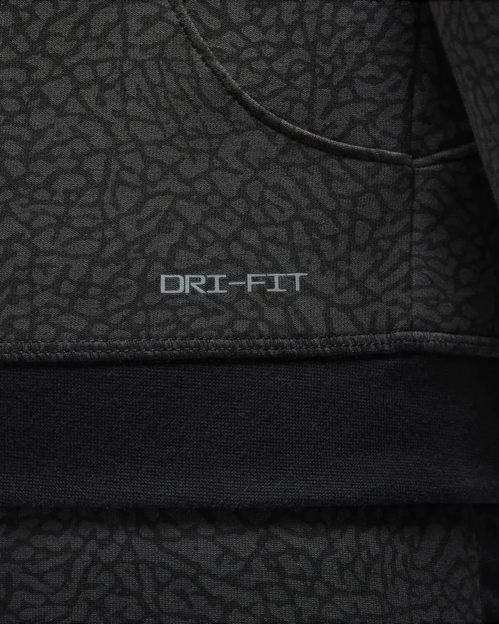 Men Nike Hoodies And Sweatshirts Jordan DriFIT Sport Blackdark Shadowdark Grey