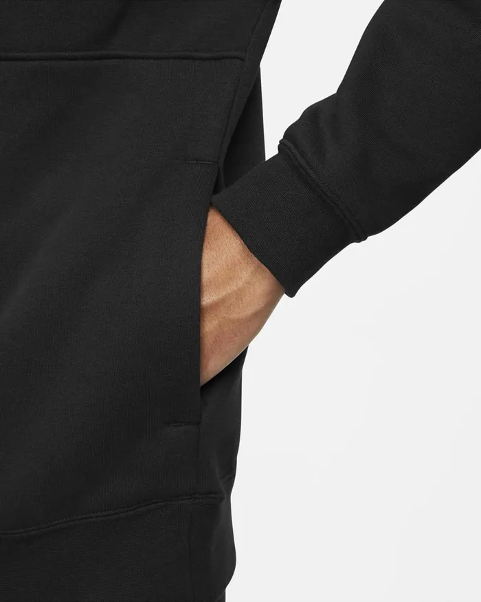 Men Nike Hoodies And Sweatshirts Sportswear Club Blackblackwhite