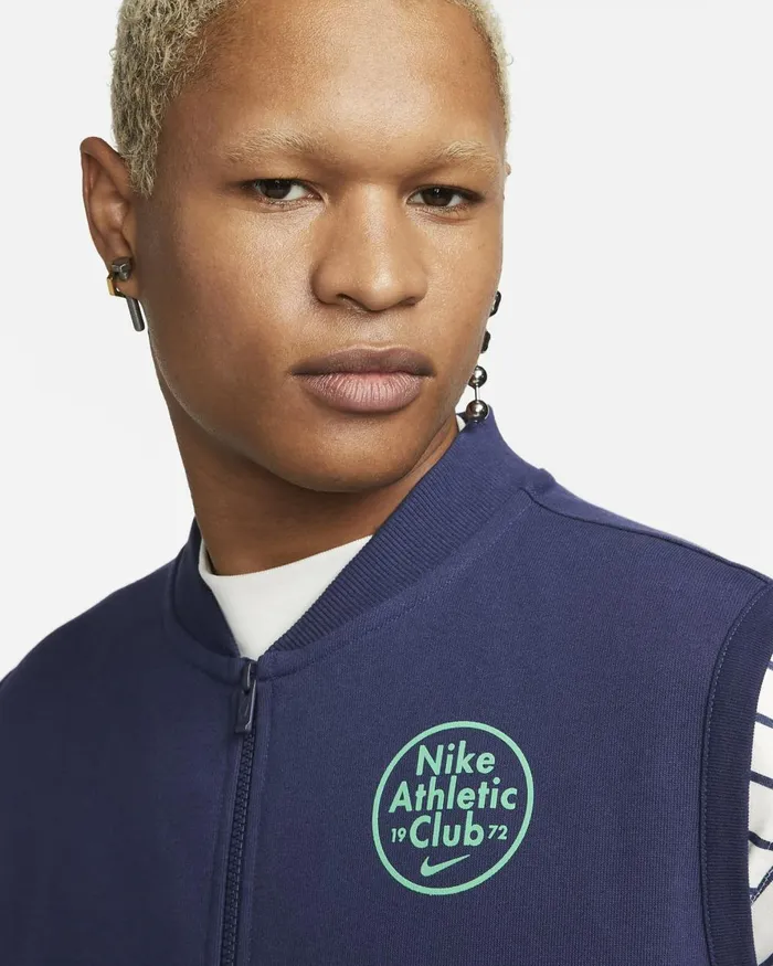 Men Nike Hoodies And Sweatshirts Sportswear Midnight Navy