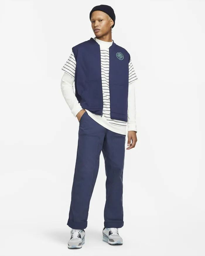 Men Nike Hoodies And Sweatshirts Sportswear Midnight Navy