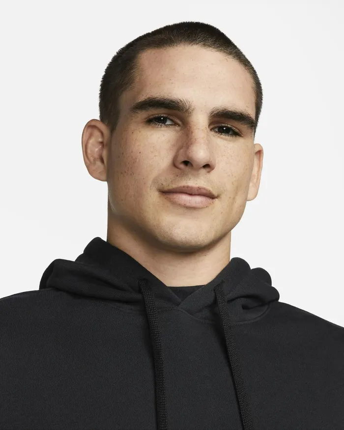Men Nike Hoodies And Sweatshirts Sportswear Standard Issue Black