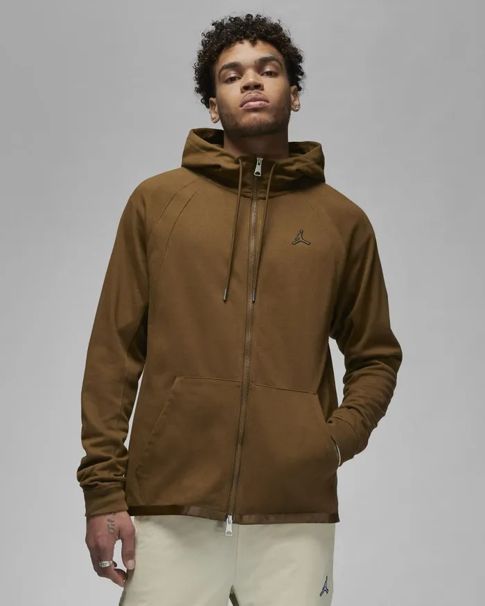 Men Nike Jackets Jordan Essentials Light Olivelight Olive