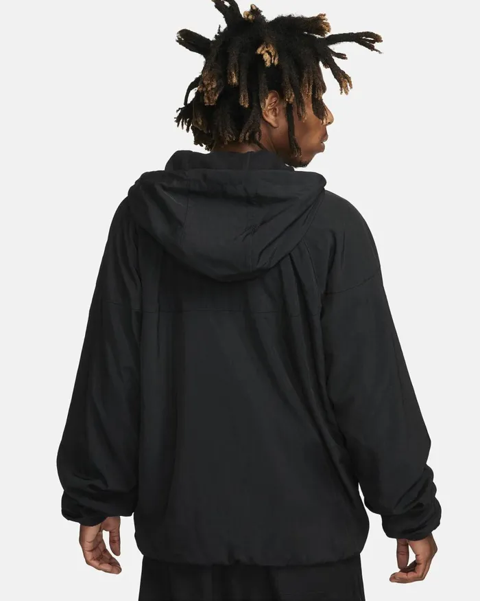 Men Nike Jackets Sportswear Windrunner Blackwhite