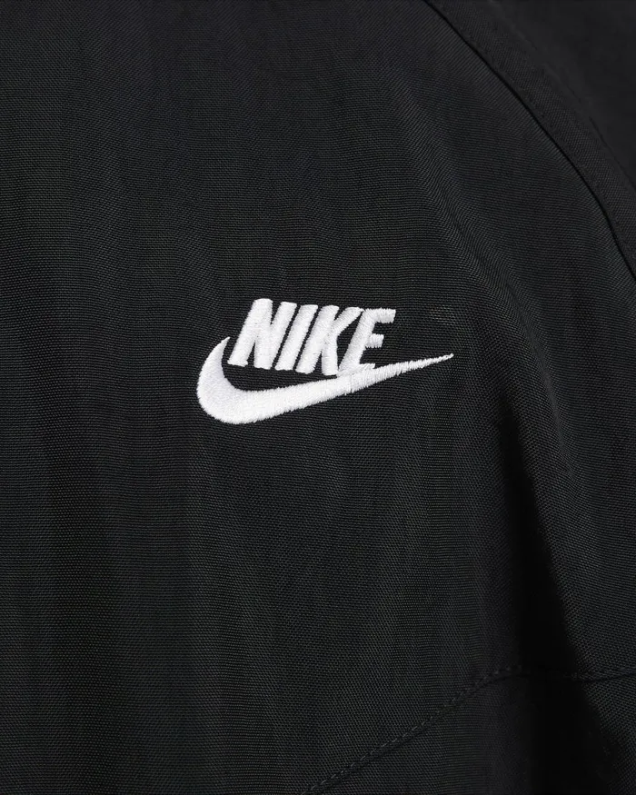 Men Nike Jackets Sportswear Windrunner Blackwhite
