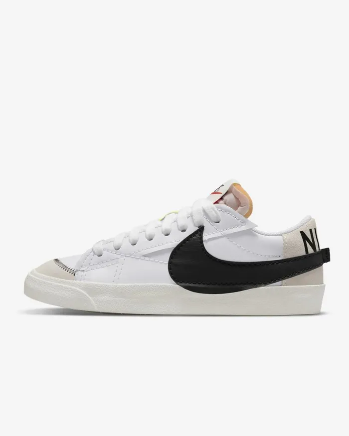 Men Nike Lifestyle Blazer Low 03977 Jumbo Whitewhitesailblack