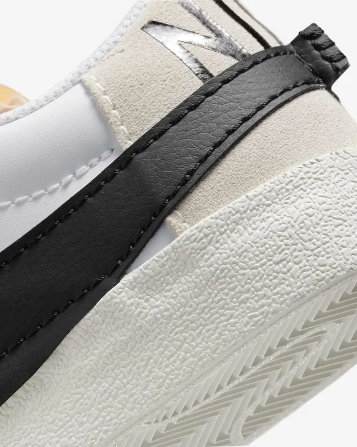 Men Nike Lifestyle Blazer Low 03977 Jumbo Whitewhitesailblack
