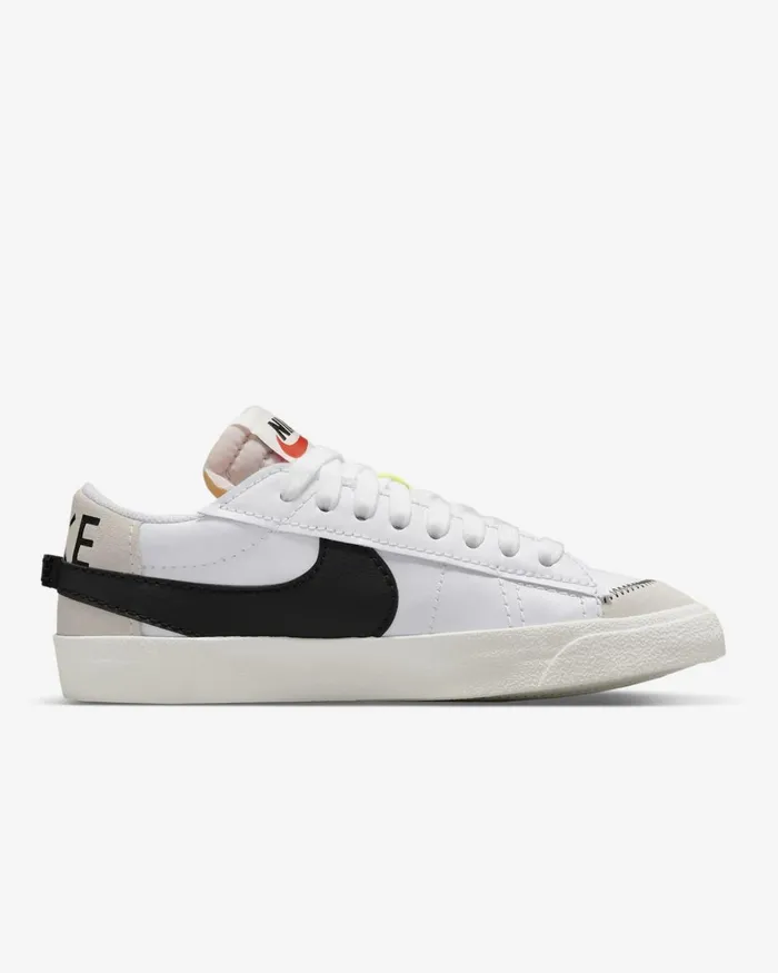 Men Nike Lifestyle Blazer Low 03977 Jumbo Whitewhitesailblack