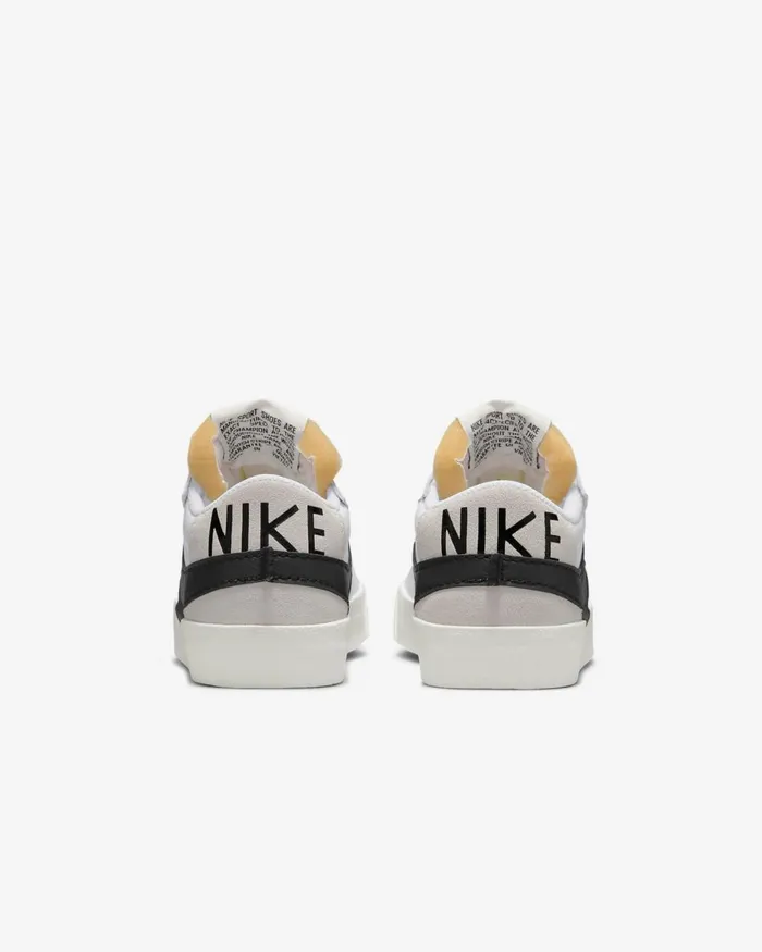 Men Nike Lifestyle Blazer Low 03977 Jumbo Whitewhitesailblack