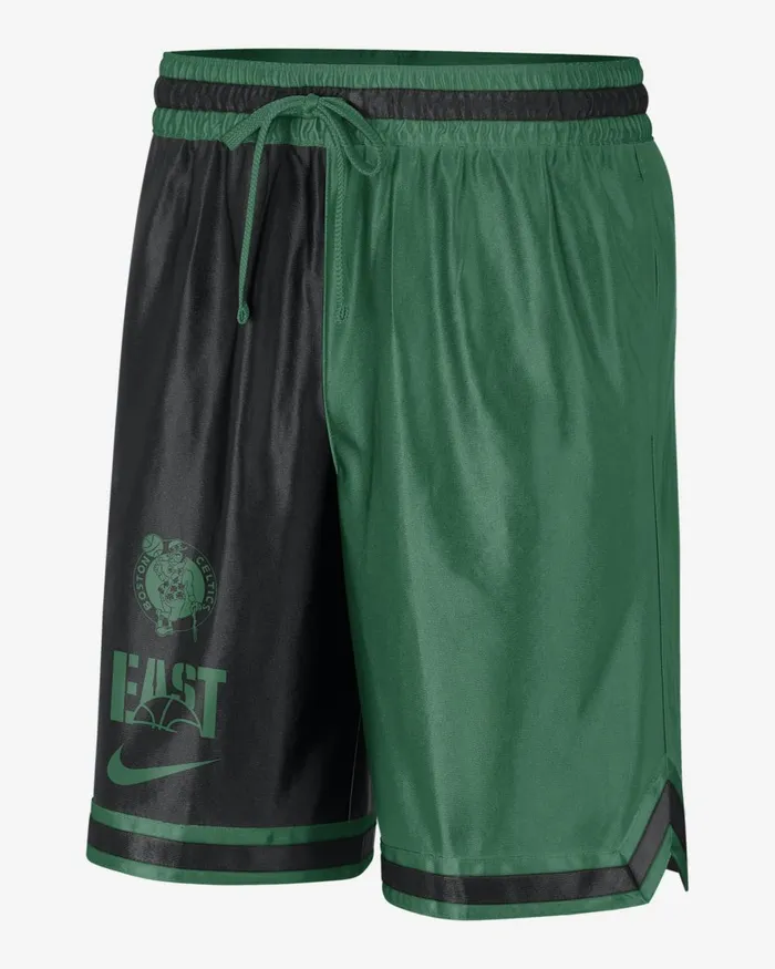 Men Nike Shorts Boston Celtics Courtside Cloverblackblack