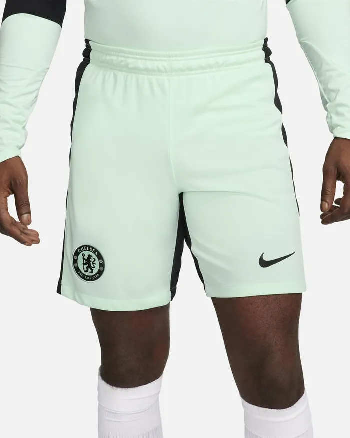 Men Nike Shorts Chelsea FC 202324 Stadium Third Mint Foamblack