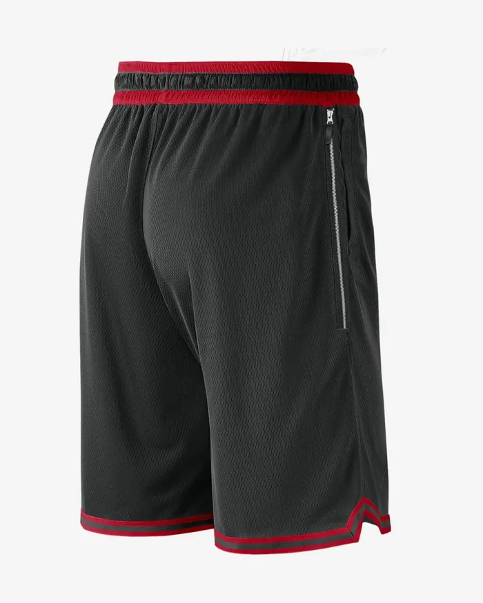 Men Nike Shorts Chicago Bulls DNA Blackuniversity Red