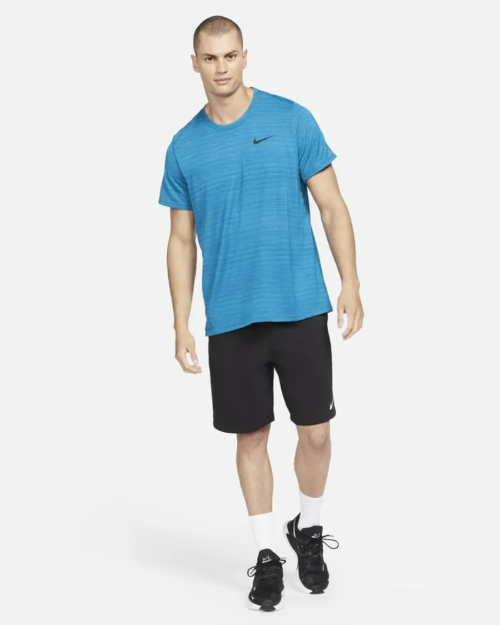 Men Nike Shorts Dry Blackwhite